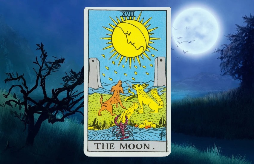 The Moon in Tarot